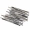 Apollo Tile Sample of Urban Rain 11.8"x11.8" Linear Glass And Metal Mosaic Tile APLCAS99005EC09 Sample - alternate 3